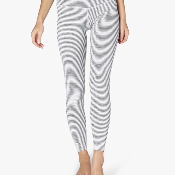 Beyond Yoga Pants - Beyond Yoga True To Stripe High Rise Leggings